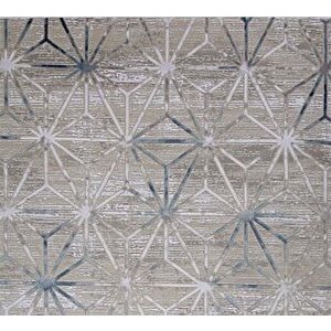 Armina Serisi 2023 Mavi Salon Oturma Yatak Odası Halısı 150x233 cm