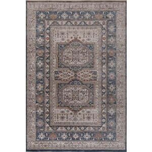 Gabardin Halı 7/24 Serisi 1481 Mavi Salon Oturma Yatak Odası Halısı 200x290 cm