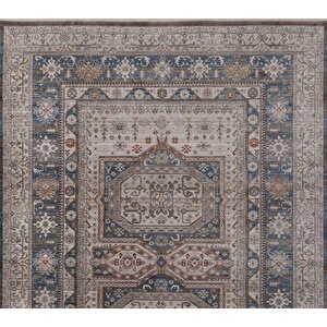 Gabardin Halı 7/24 Serisi 1481 Mavi Salon Oturma Yatak Odası Halısı 200x290 cm