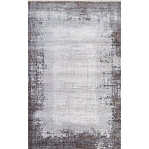 Gabardin Halı 7/24 Serisi 0263 Gri Salon Oturma Yatak Odası Halısı 200x290 cm