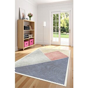 Her Adımda Bir Hikâye Renklerle Örülmüş Kaymaz Taban Halı 80x350 cm