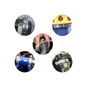 16*23 cm Hortum boru metal 100 adet (1 paket)