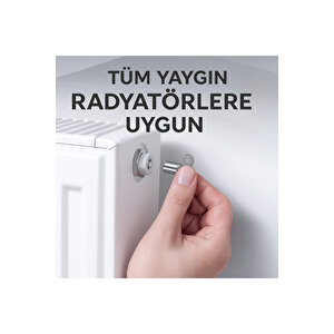 Radyatör Purjör Anahtarı – Petek Havlupan Hava Alma Ve Purjör Açma Kapama Anahtarı (4 Adet)