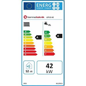 Termoteknik Lotus Premix 42/42 Kw 36.000 Kcal Tam Yoğuşmalı Kombi