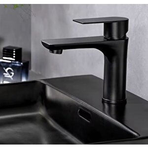 Faucet & Shower Siyah Lavabo Bataryası - 600 -by