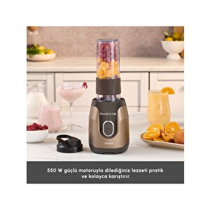 Blendfit Go Personal Kişisel Smoothie Blender Walnut Brown