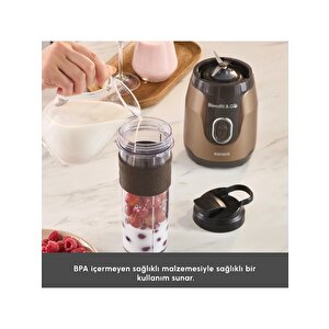 Karaca Blendfit Go Personal Kişisel Smoothie Blender Walnut Brown