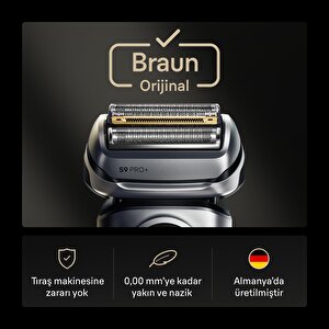 Braun Series 9 Pro+ Elektrikli Tıraş Makinesi Yedek Başlığı, 96m