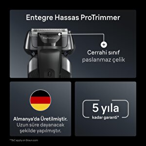 Braun Series 8 Elektrikli Tıraş Makinesi, Islak Ve Kuru, Şarj Standı, 8617s
