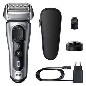 Braun Series 8 Elektrikli Tıraş Makinesi, Islak Ve Kuru, Şarj Standı, 8617s