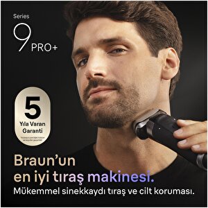 Series 9 Pro+ Elektrikli Tıraş Makinesi, Islak Ve Kuru, Şarj Standı, 9615s