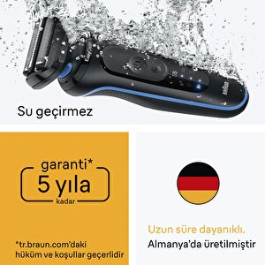 Braun Series 5 Elektrikli Tıraş Makinesi, Islak Ve Kuru, Vücut Başlığı, 52-b1600s
