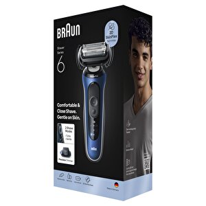 Braun Series 6 Elektrikli Tıraş Makinesi, Islak Ve Kuru, Hassas Düzeltici Başlık, 62-b1200s