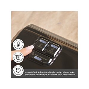 Hatır Hüp Düet Aroma Türk Kahve Makinesi Beyaz 10 Fincan Kapasiteli