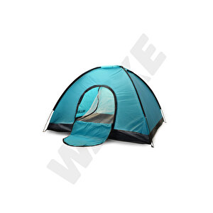 6 Kişilik Kolay Kurulum Kamp Çadırı Su Geçirmez   240*240*140 Cm