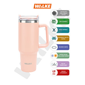 Luxury Pipetli Bardak Termos 1.2 Litre