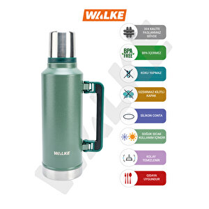 Luxury Vakumlu Çelik Termos 2 Litre