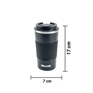 Luxury Özel Tutma Yeri Paslanmaz Çelik Bardak Termos 500 Ml