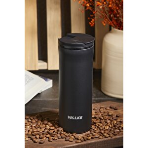 Premium Çift Katmanlı Paslanmaz Çelik Termos Bardak Kahve Çay Termosu 400 Ml Luxury