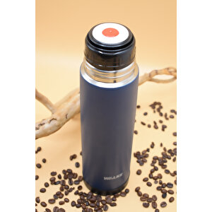 Premium 750 Ml Çift Katmanlı Paslanmaz Çelik Termos Bardaklı 0,75 Ml
