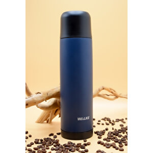 Premium 750 Ml Çift Katmanlı Paslanmaz Çelik Termos Bardaklı 0,75 Ml