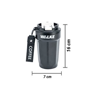 Luxury Çift Ağızlıklı Paslanmaz Çelik Bardak Termos 450 Ml