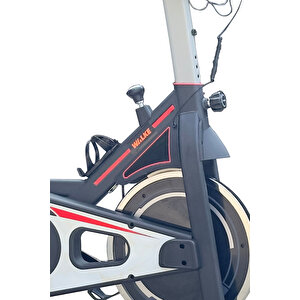 Healife Spinning Kondisyon Bisikleti Spin Bike Direnç Ayarlanabilir Nabız Ölçer 8 Kg Disk