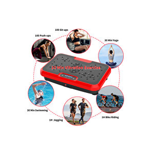 Elite Plates Egzersiz Ve Titreşimli Basen Karın Kol Bacak Spor Aleti Wxa702