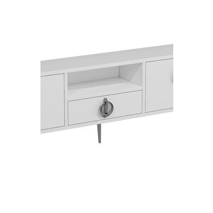 1319dropct-32 Tv Sehpasi BEYAZ-GÜMÜŞ