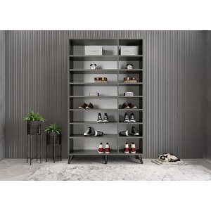 Ayakkabalık Füme&beyaz 120cm P.u.a_6 120 cm