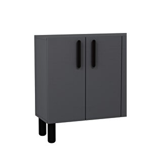 8192km-128ct Konsol,kahve Köşesi̇,ayakkabilik,ofi̇s Evrak Dolabi,mutfak Ki̇ler Dolabi,tv Üni̇tesi̇-antrasit-siyah