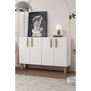 8192km-128ct Konsol,kahve Köşesi̇,ayakkabilik,ofi̇s Evrak Dolabi,mutfak Ki̇ler Dolabi,tv Üni̇tesi̇-beyaz-safirmeşe Beyaz-Safirmeşe