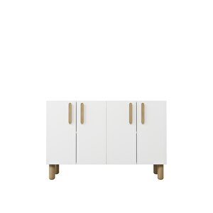 8192km-128ct Konsol,kahve Köşesi̇,ayakkabilik,ofi̇s Evrak Dolabi,mutfak Ki̇ler Dolabi,tv Üni̇tesi̇-beyaz-safirmeşe