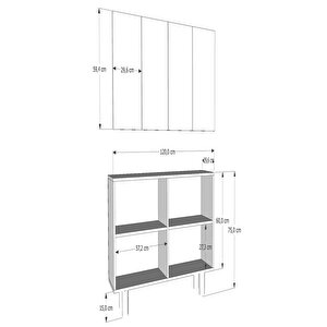 8192km-128ct Konsol,kahve Köşesi̇,ayakkabilik,ofi̇s Evrak Dolabi,mutfak Ki̇ler Dolabi,tv Üni̇tesi̇-beyaz-siyah