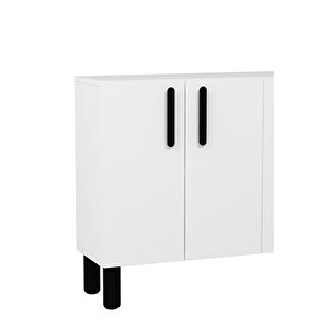 8192km-128ct Konsol,kahve Köşesi̇,ayakkabilik,ofi̇s Evrak Dolabi,mutfak Ki̇ler Dolabi,tv Üni̇tesi̇-beyaz-siyah