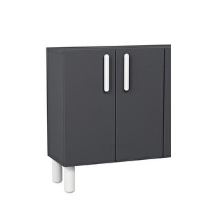 8192km-128ct Konsol,kahve Köşesi̇,ayakkabilik,ofi̇s Evrak Dolabi,mutfak Ki̇ler Dolabi,tv Üni̇tesi̇-antrasit-beyaz