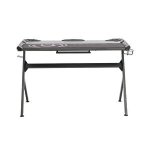 Ryze Extreme Karbon Fiber Rgb Oyuncu Masası - Siyah 120x60x76 Cm