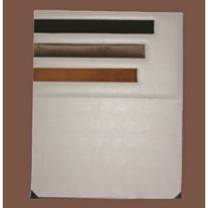 Başlık Alc Paris Suni Deri Modern Kapitone Beyaz Kahverengi150cm El Yapım