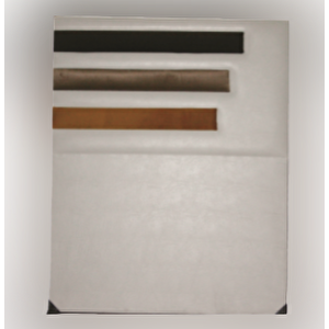 Başlık Alc Paris Suni Deri Modern Kapitone Beyaz Kahverengi150cm El Yapım