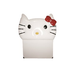 Başlık Alc Hello Ki̇tty Model 120 Cm Deri Kumaş Kedi Görünümlü El Yapımı