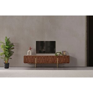 Vion Wallnut Tv Sehpası