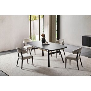 Vion Dark Yemek Odası Takımı