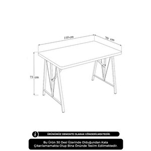 Elfin 70x110cm Sabit Bendir, Yemek Masası, Yemek Masası Takımı, 2 Lacivert Benchli