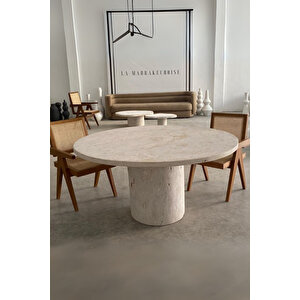 Yemek Masası Mutfak Masası Ofis Masası 4 Ki̇şi̇li̇k Yemek Masasi Ekru