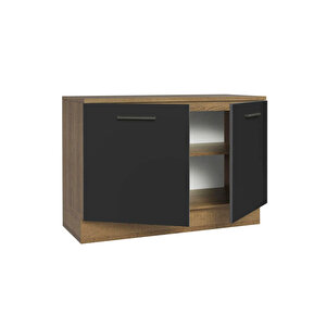 İndu Mutfak Alt Modül 120 Cm-çok Amaçlı Dolap- Tezgah Dahil