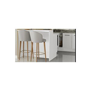 Victor Mutfak Adası Alt Modül 120 Cm- Tezgah Dahil-çok Amaçlı Dolap-alt Modül-2 Kapaklı 3 Çekmeceli