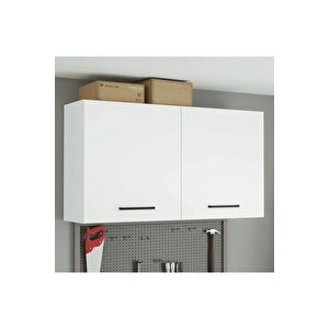 Fin Mutfak Üst Modül 120 Cm Beyaz-çok Amaçlı Dolap