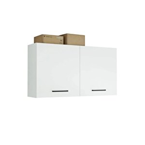 Fin Mutfak Üst Modül 120 Cm Beyaz-çok Amaçlı Dolap