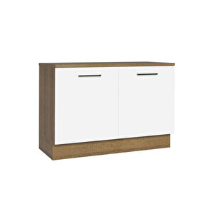 İndu Mutfak Alt Modül 120 Cm-çok Amaçlı Dolap- Tezgah Dahil