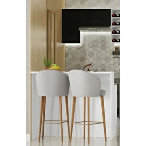 Victor Mutfak Adası Alt Modül 120 Cm- Tezgah Dahil-çok Amaçlı Dolap-alt Modül-2 Kapaklı 3 Çekmeceli